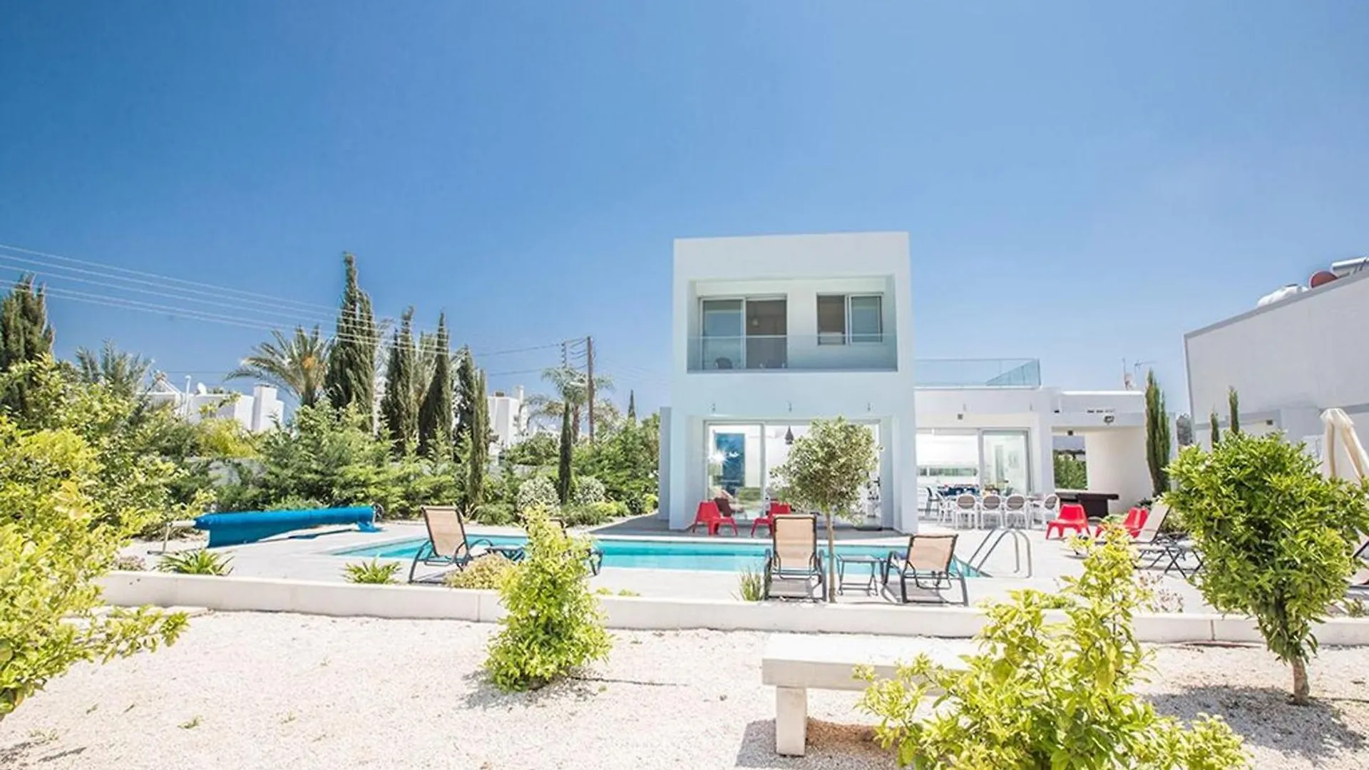 Villa Ochosto Chrysos - Stunning 5 Bedroom Protaras Villa - Close To Fig Tree Bay Beach Kypr